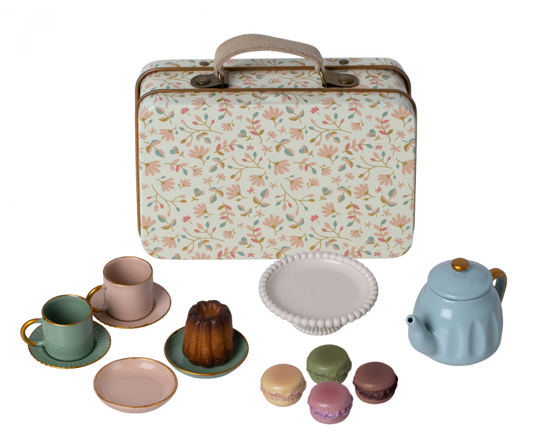 Maileg Afternoon Treat set in Merle | Collectable Dollhouse miniatures