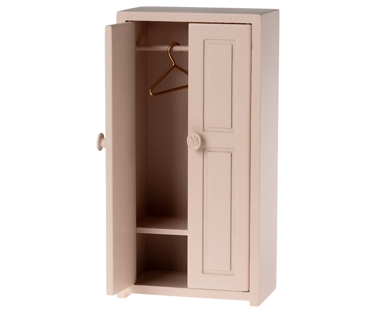 Maileg Closet, Mouse - Light Rose