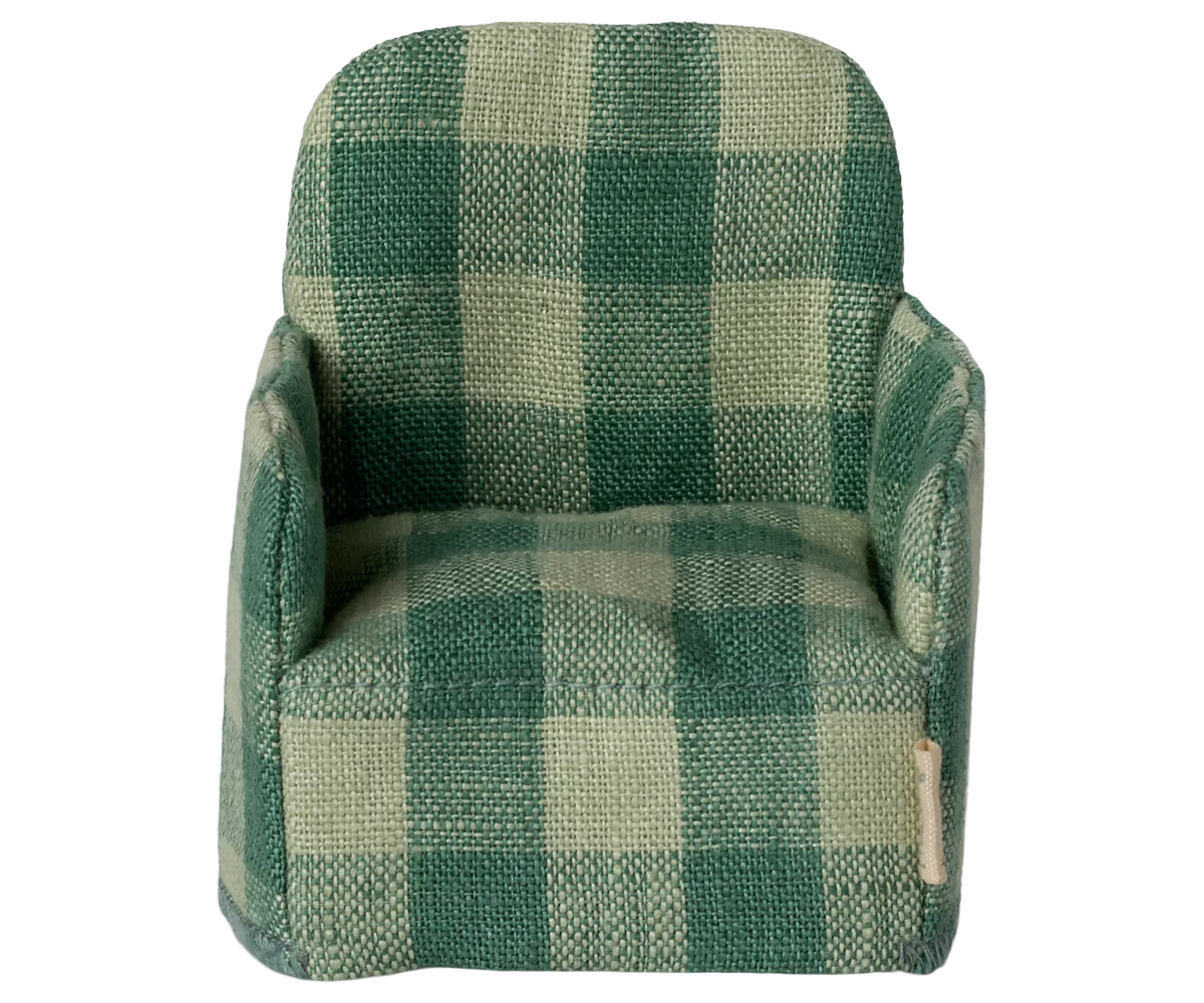 Folding chair, Mouse - Green check