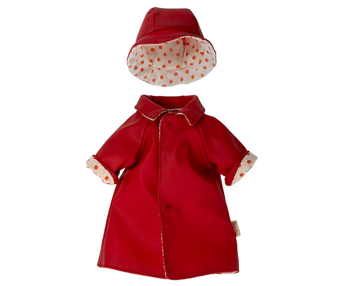 Maileg RainCoat with Hat, Teddy Mum | Maileg UK