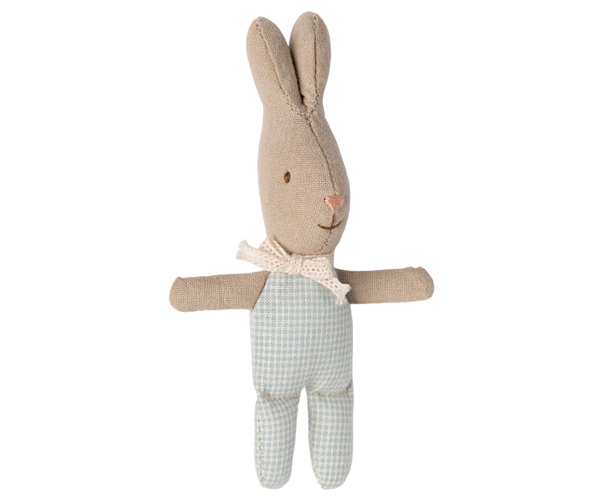 Rabbit, My - Light blue check