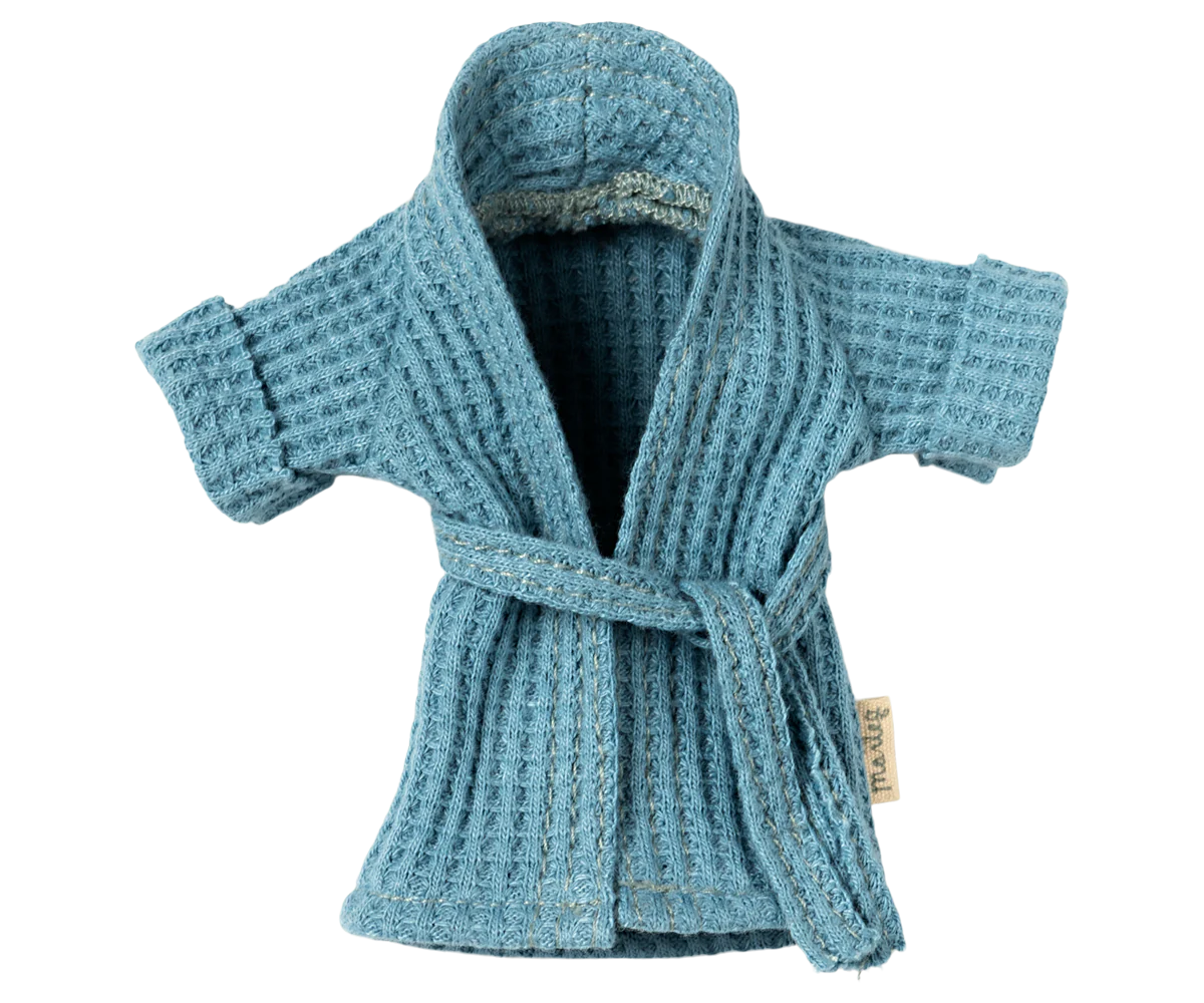 Bathrobe, Dad mouse - Dusty blue
