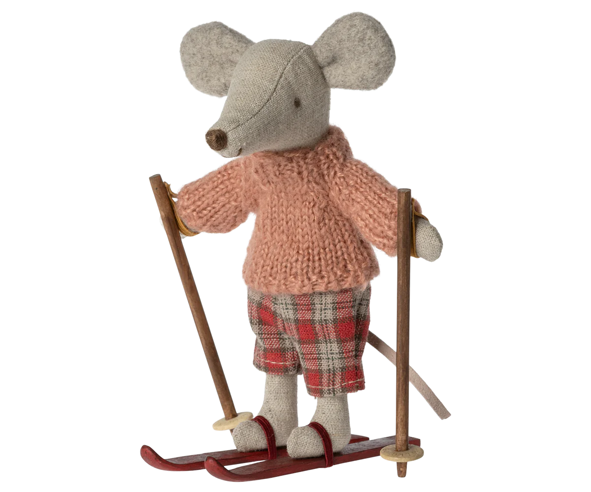 Maileg Winter mouse with ski set, Big sister Mouse | Maileg UK