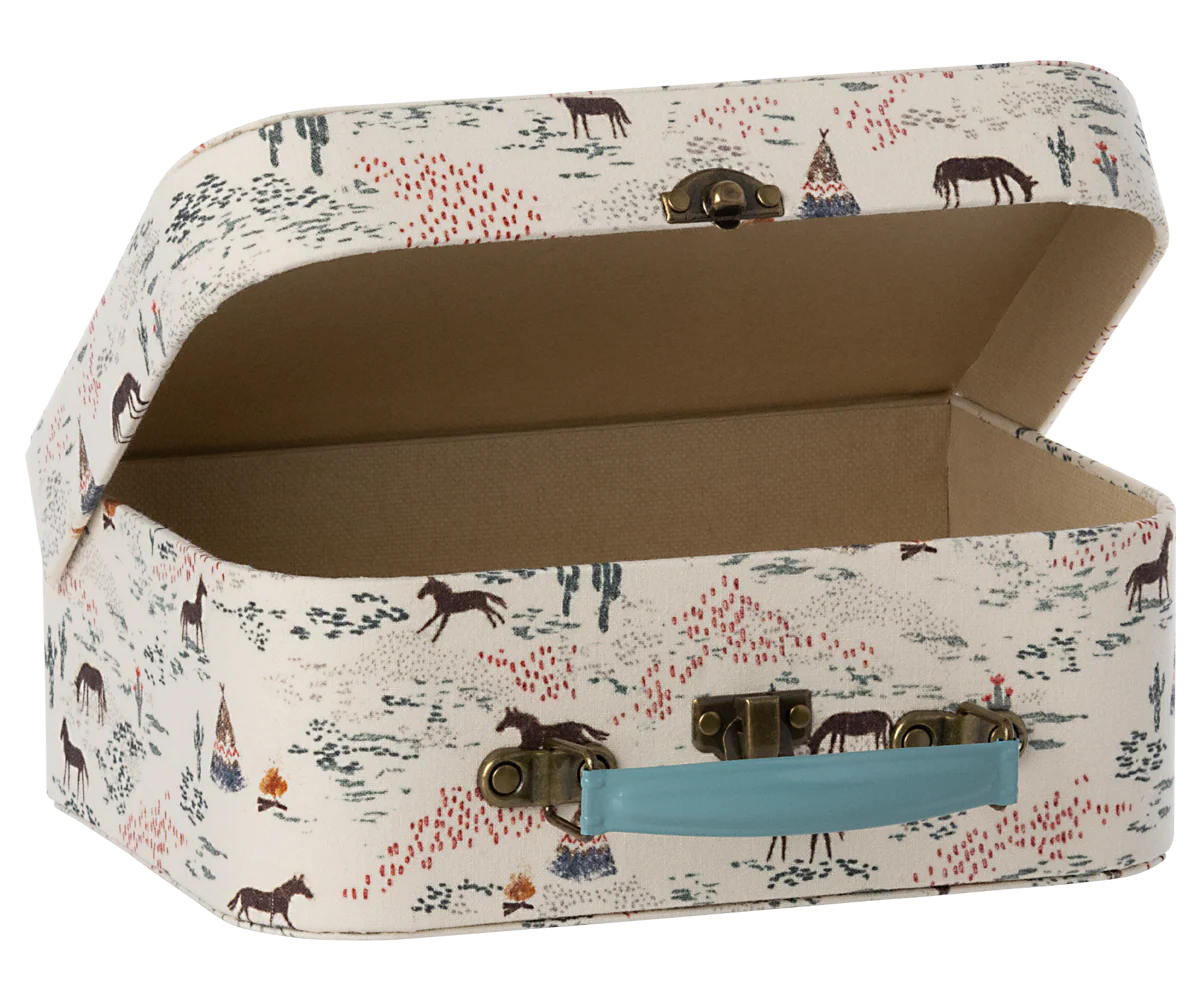 Suitcases with fabric, 2 pcs. Set