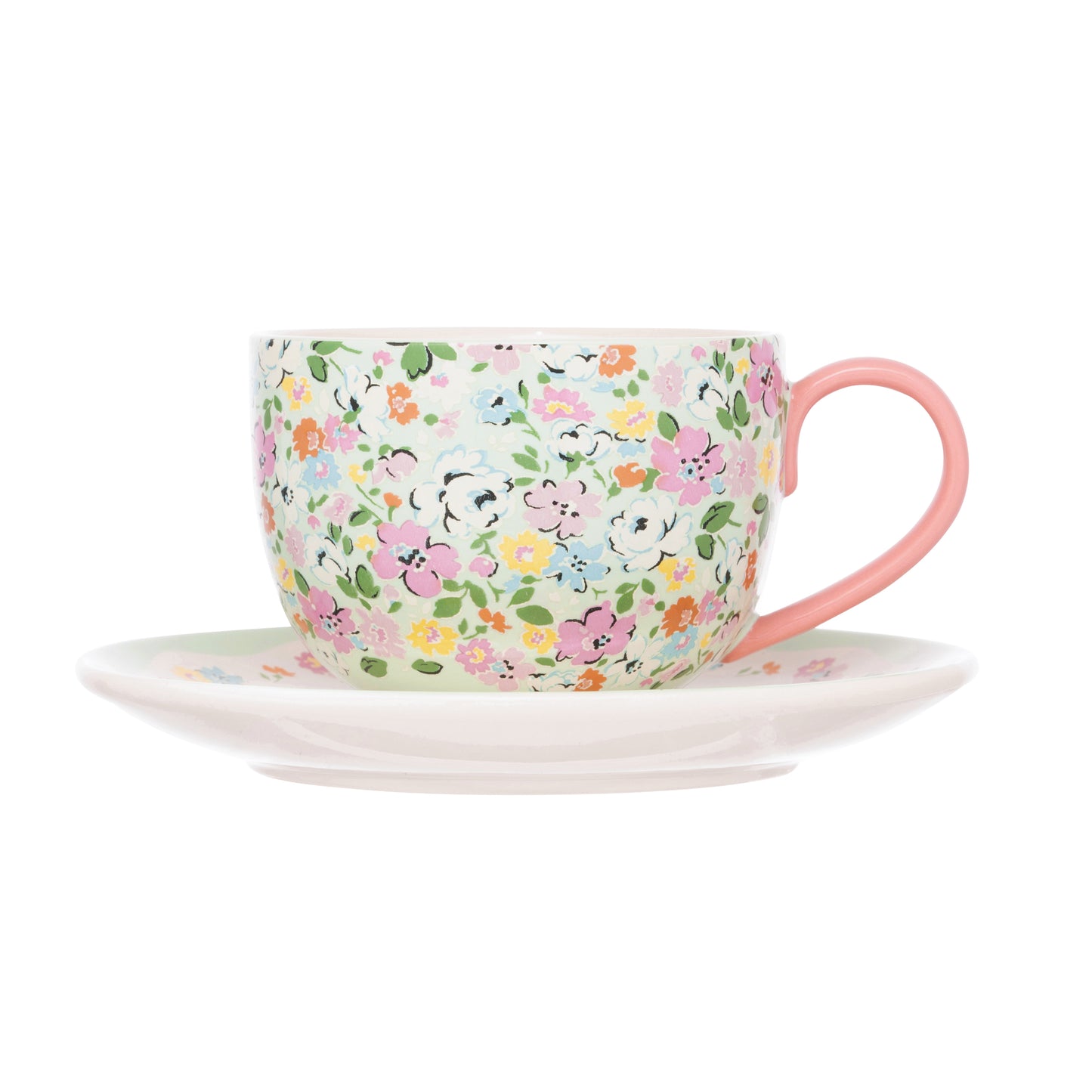 Cath Kidston Feels Like Home Teacup and Saucer