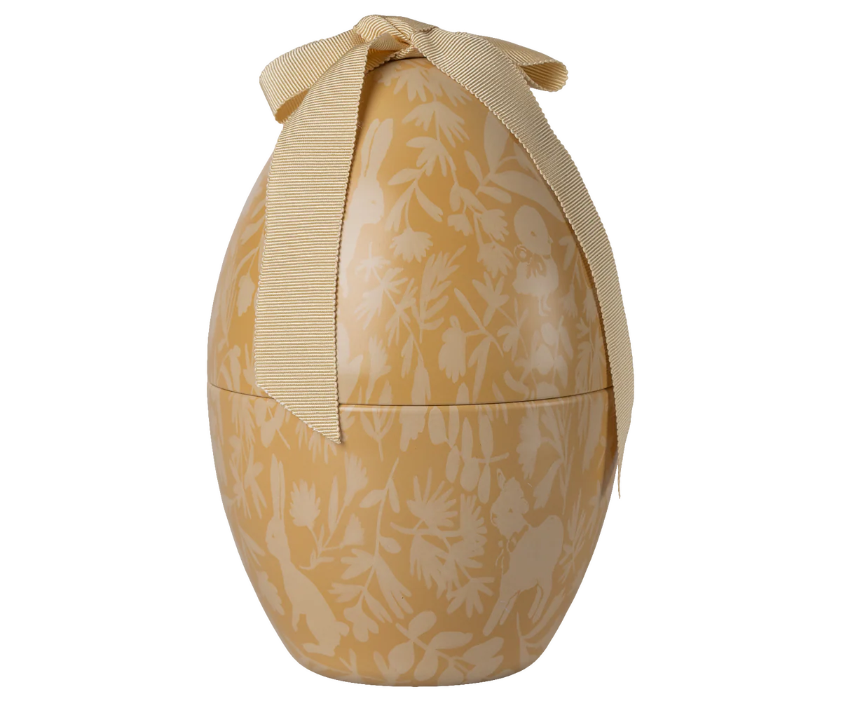 Easter egg, Medium - Cream yellow