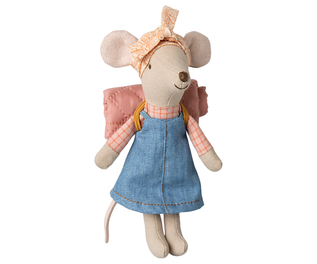 Maileg Hiker mouse, Big sister | Maileg UK