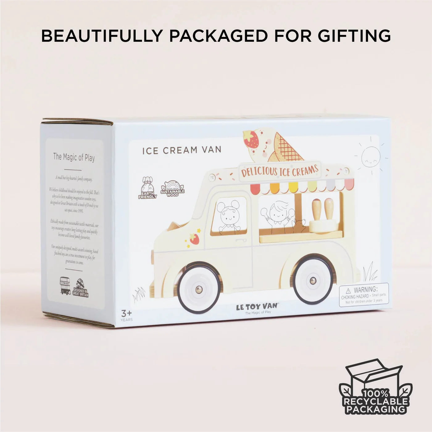 Wooden Ice Cream Van
