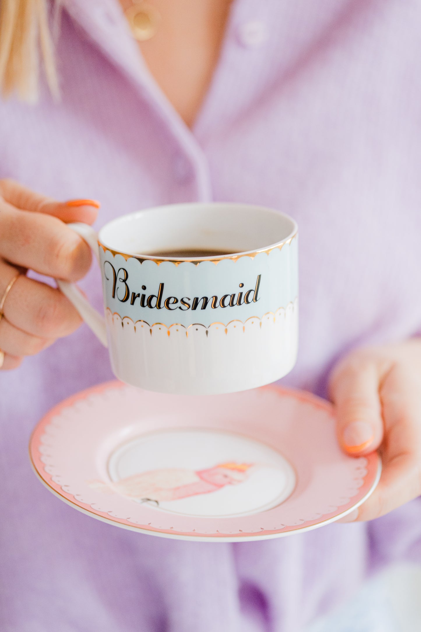 Yvonne Ellen Bridesmaid Teacup and Saucer