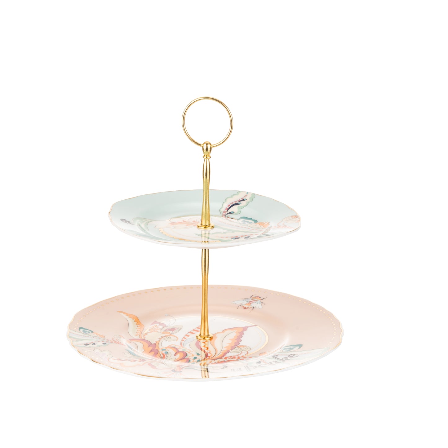 Yvonne Ellen Floral Two Tier Cake Stand