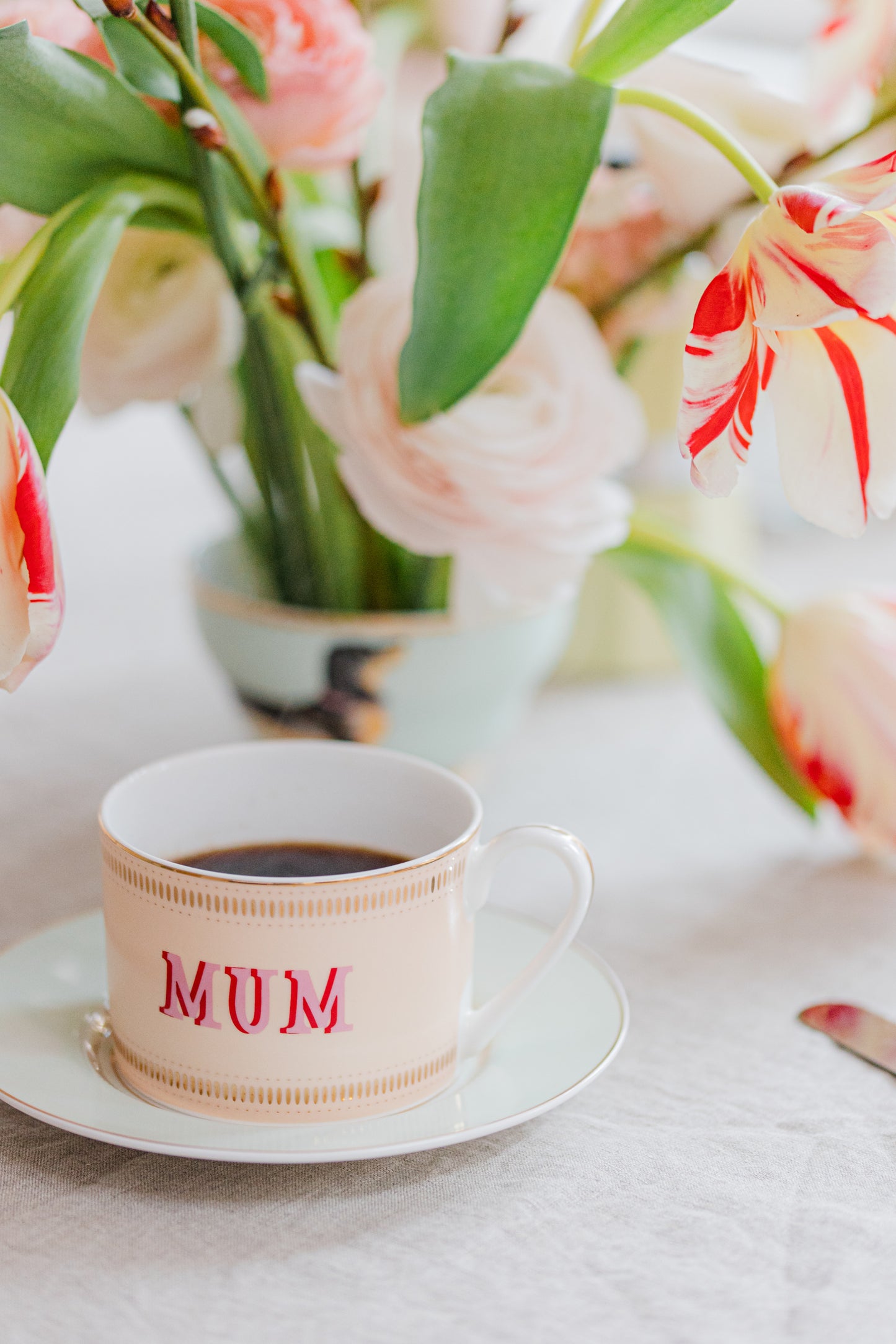 Yvonne Ellen Mum Teacup and Saucer
