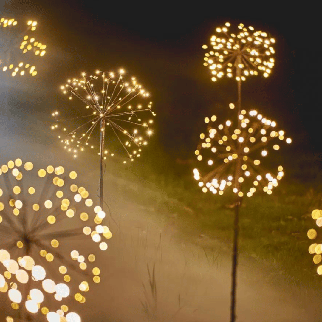 Solar Power Illuminated Dandelion Garden Stake | Solar Lights