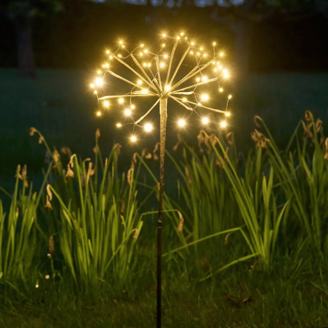 Solar Power Illuminated Dandelion Garden Stake | Solar Lights