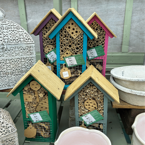 handmade bug hotel | made from reclaimed wood in Lincolnshire | the perfect home for bee's butterflies bugs