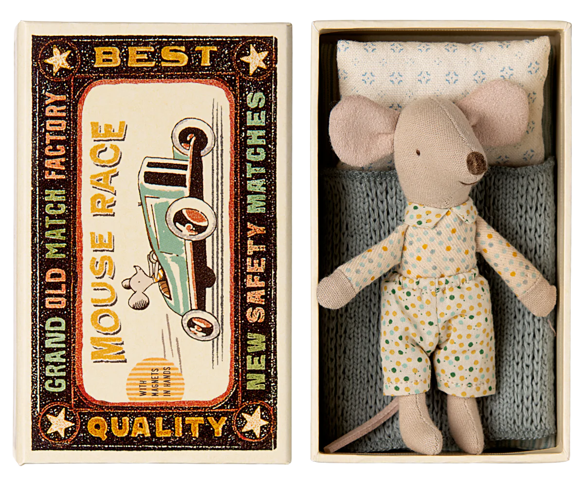Maileg Little Brother Mouse in Matchbox | Maileg UK