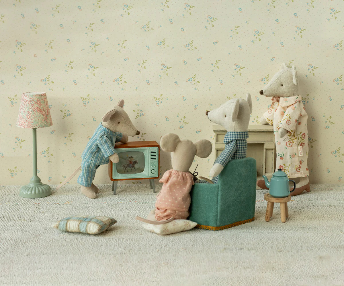 Maileg Mice watching the television | Maileg UK