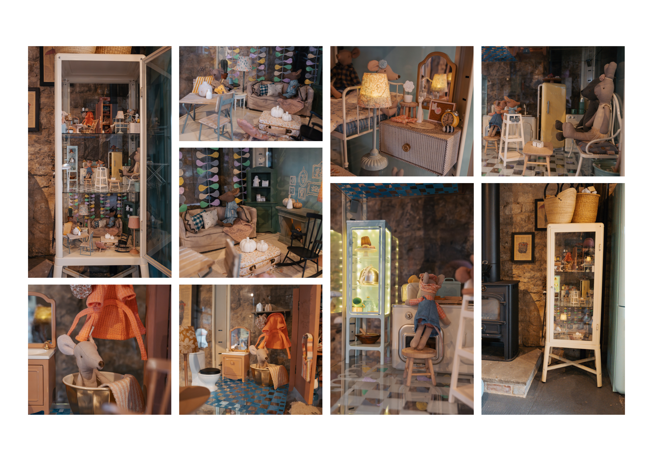 Creating a Grown Up Dolls House in an IKEA cabinet