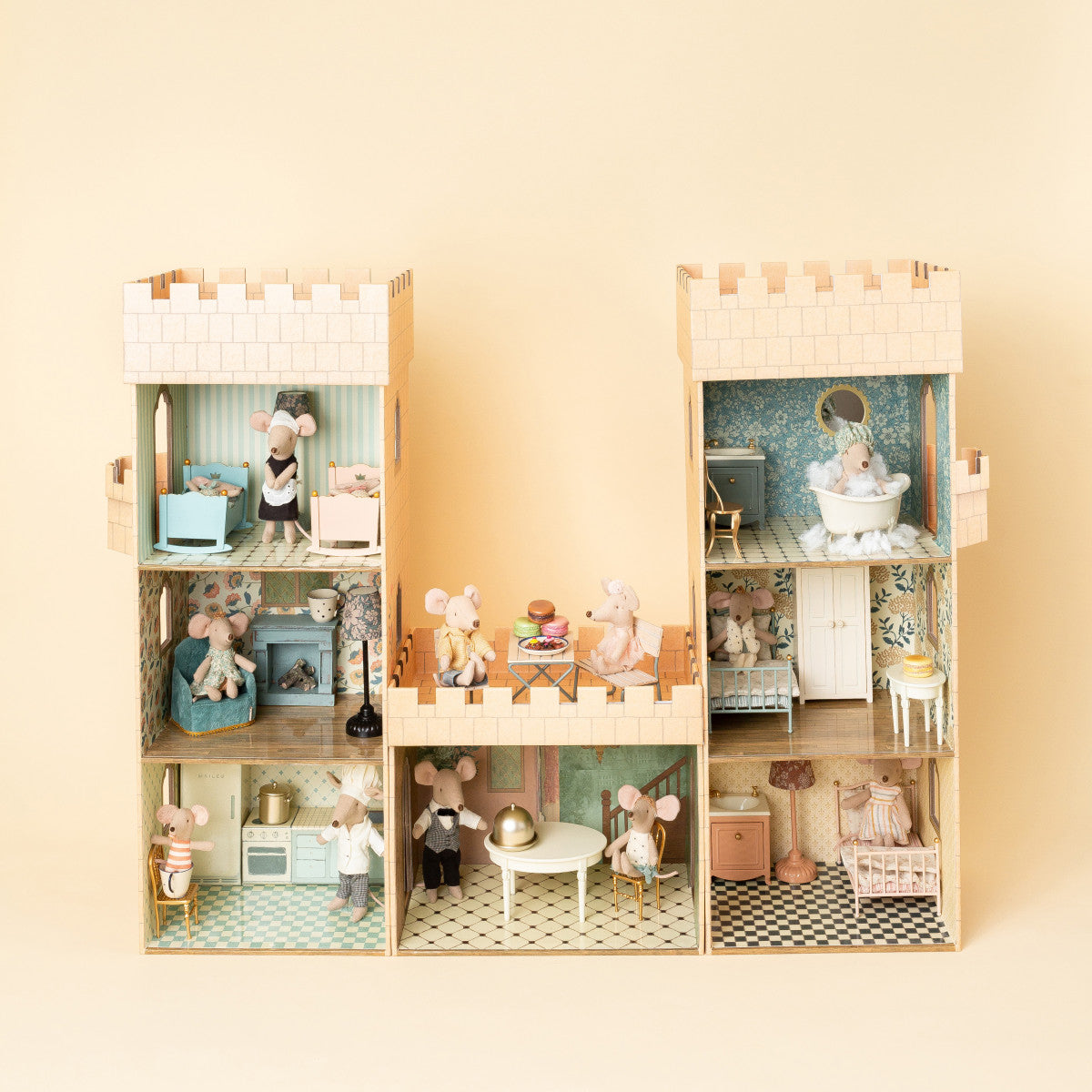 Maileg Mice Castle | Dollhouse Furniture Miniatures