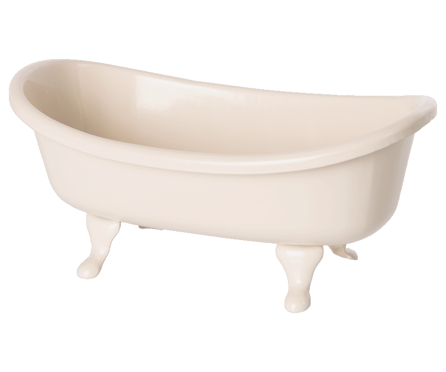 Miniature Maileg Metal bathtub | Dollhouse Miniatures Furniture