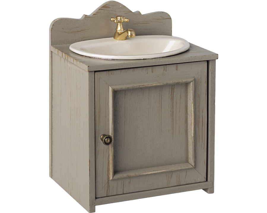 Wooden Maileg Miniature Sink | Collectable Dollhouse Miniatures
