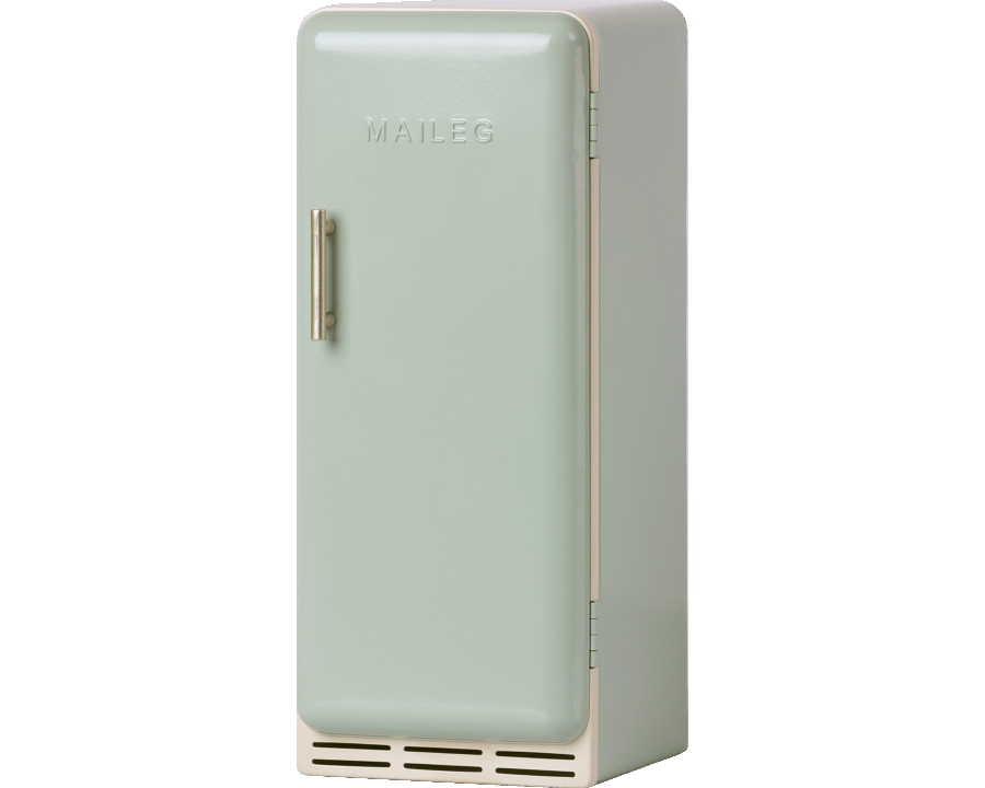 Maileg Metal Miniature Fridge in green | Collectable Dollhouse Furniture