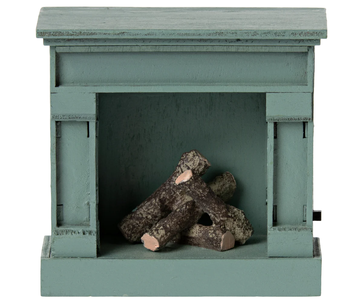 Maileg Mouse Size Fireplace | Collectable Dollhouse Furniture