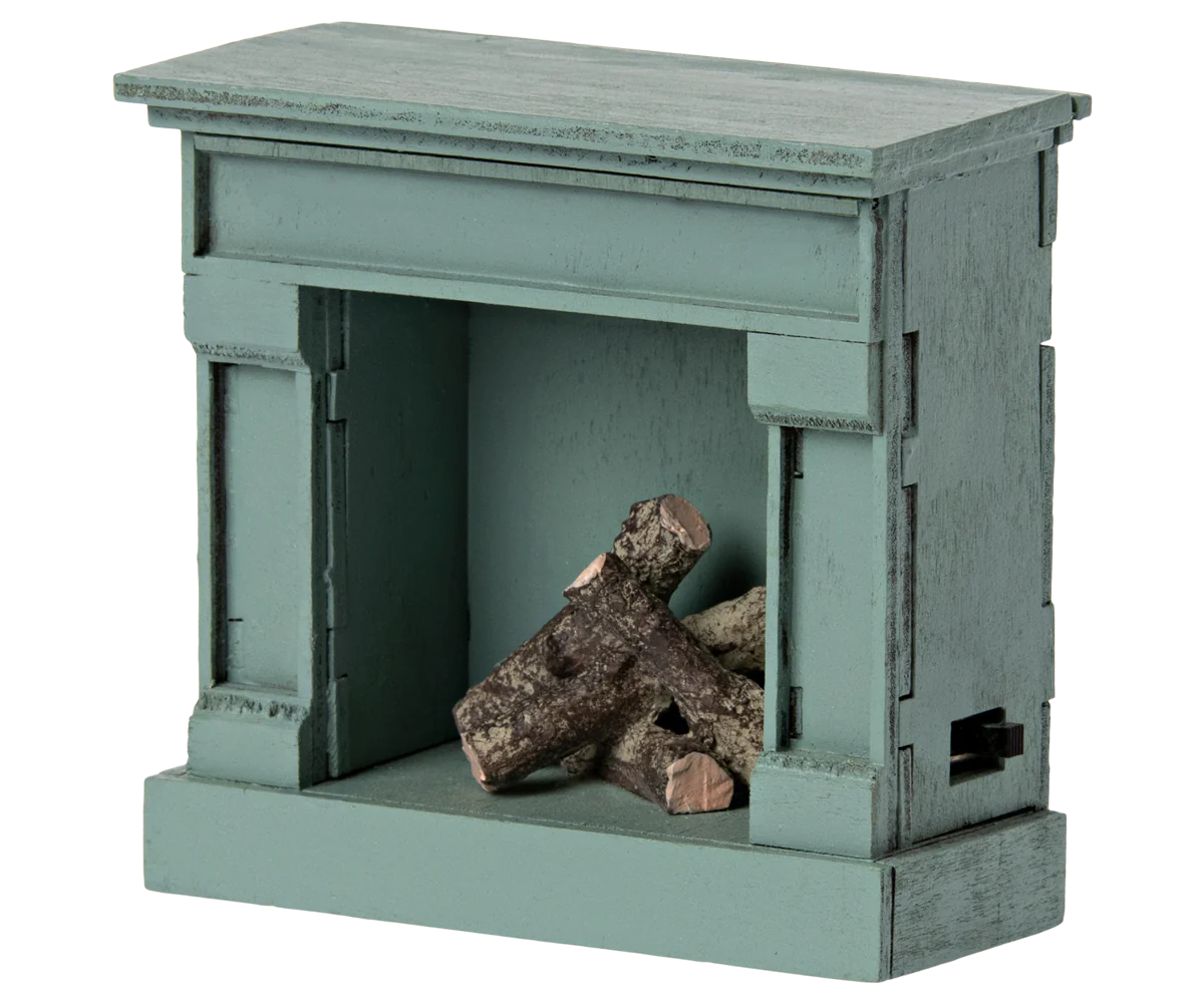 Maileg Mouse Size Fireplace | Collectable Dollhouse Furniture