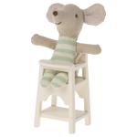 Maileg Mouse size highchair | Collectable Dollhouse Miniatures