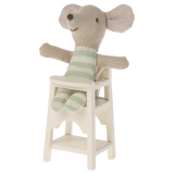 Maileg Mouse size highchair | Collectable Dollhouse Miniatures