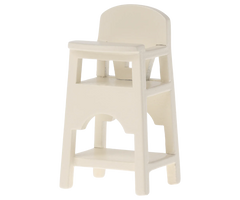 Maileg Mouse size highchair | Collectable Dollhouse Miniatures