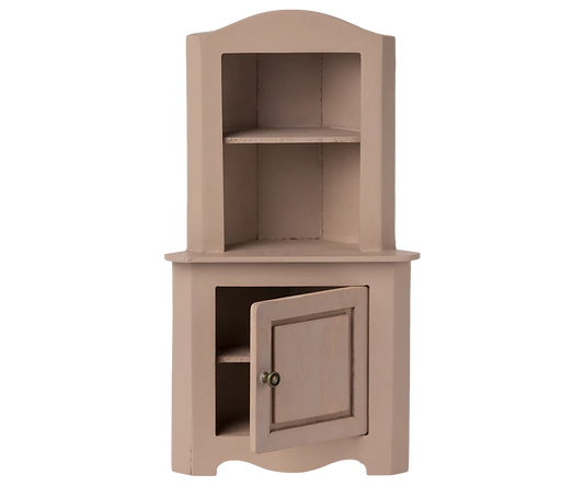 Maileg Miniature corner cabinet - Rose