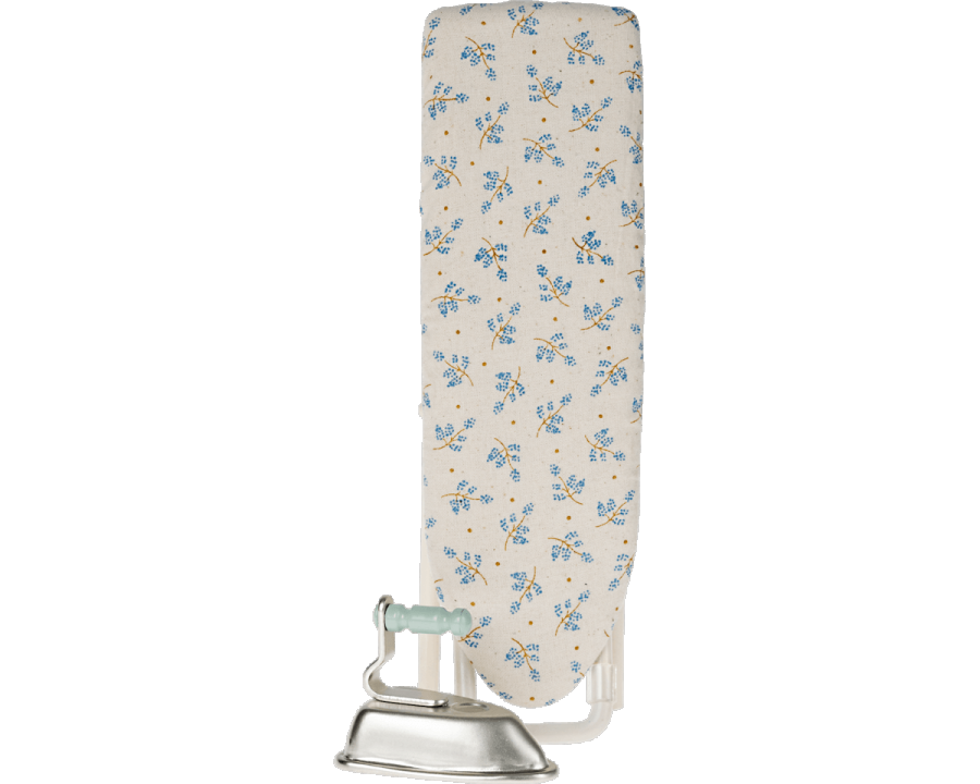 Maileg Miniature Ironing Board and Iron | Collectable Dollhouse Miniatures
