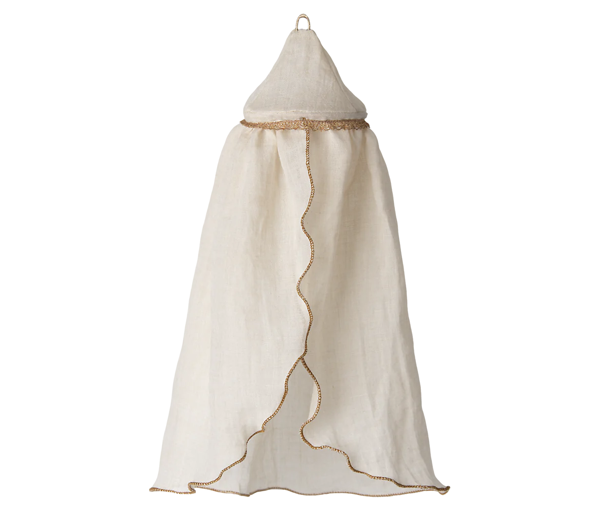 Maileg Cotton Miniature Bed Canopy | Collectable Dollhouse Accessories 