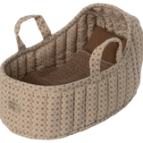 Baby bassinet with floral pattern on a white background | Maileg UK