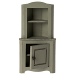 Maileg Mouse corner cabinet in light green | Collectable Dollhouse Furniture