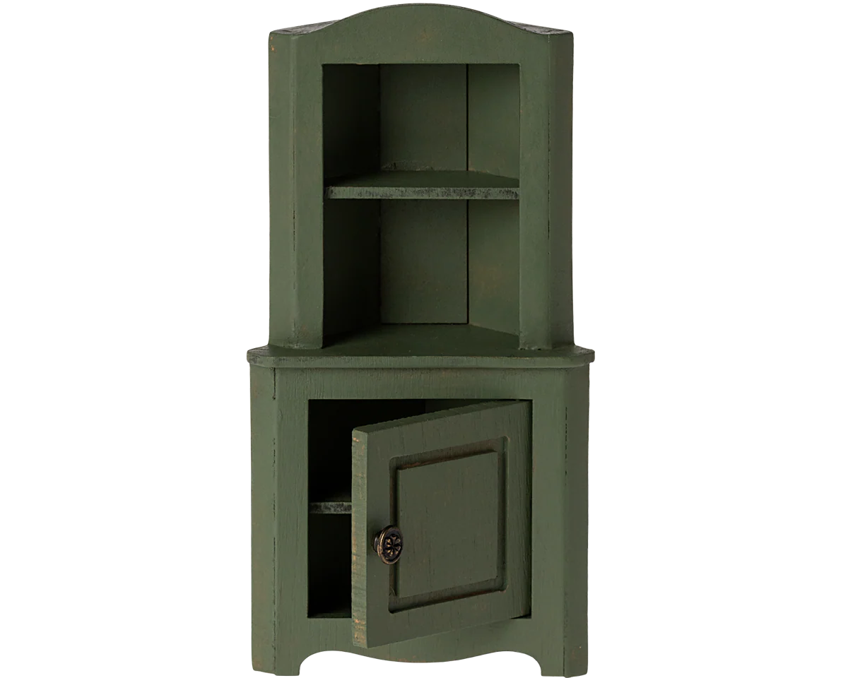 Corner cabinet, Mouse - Dark green