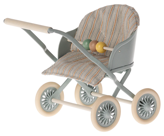 Stroller, Baby mouse - Blue