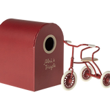 Abri à tricycle, Mouse - Red