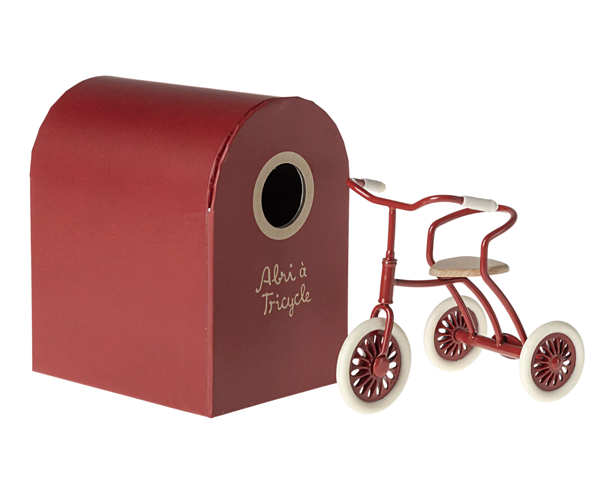 Abri à tricycle, Mouse - Red