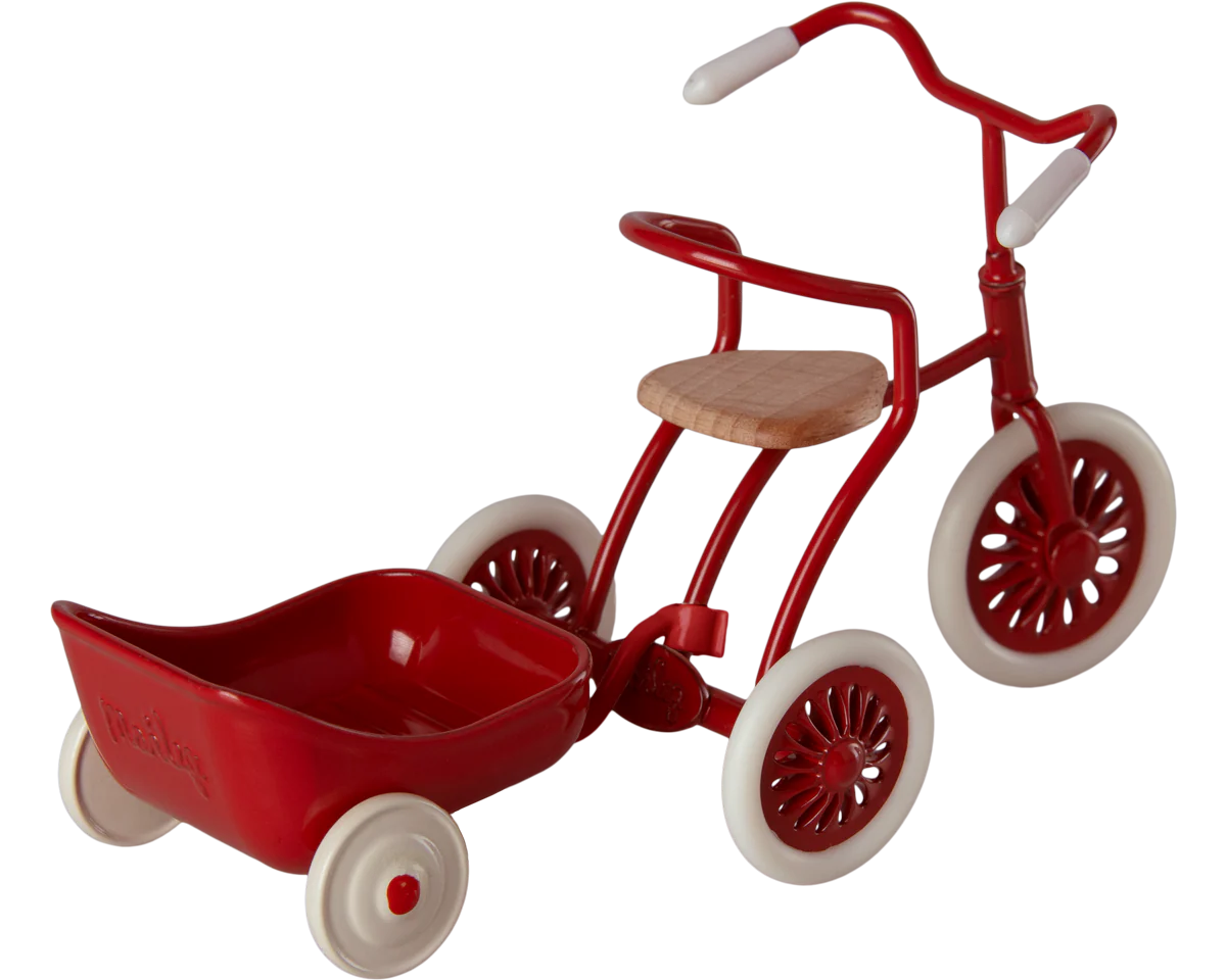 Tricycle hanger, Mouse - Red
