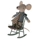 Rocking chair, Mouse - Dark green