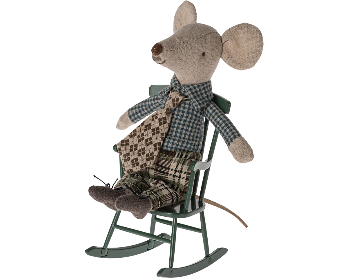 Rocking chair, Mouse - Dark green