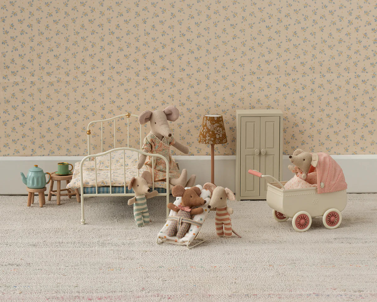 Pram, Mouse - Coral