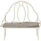 Vintage bench, Miniature - Off white