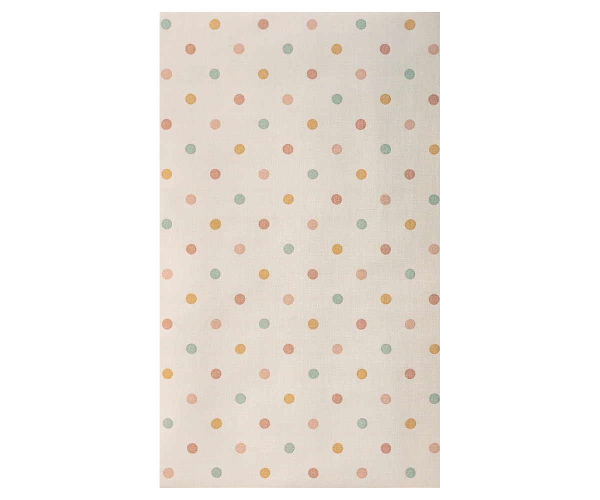 Gift wrap, 10 m - Multi dots