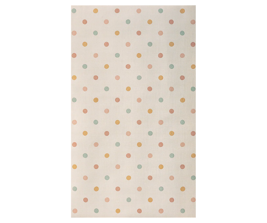 Gift wrap, 10 m - Multi dots