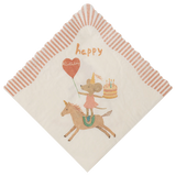 Napkin, Happy birthday - Unicorn