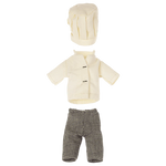 Mailef Chef mouse clothes - chef whites and hat | Collectable miniatures