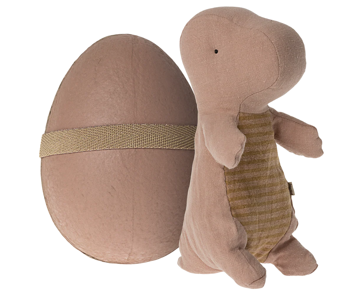 Gantosaurus in egg, Small - Old rose