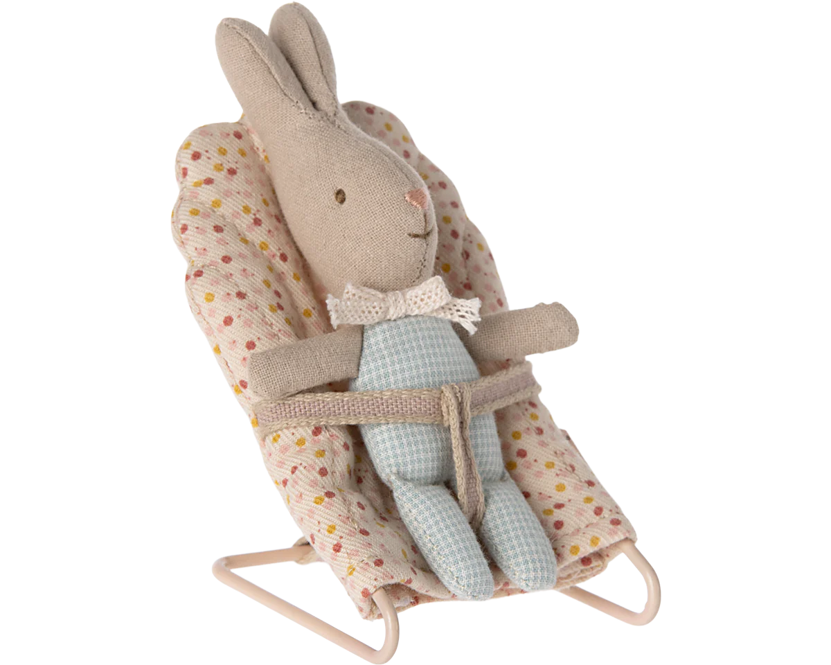 Rabbit, My - Light blue check